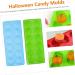 HEMOTON 4 Pcs Pumpkin Mold Silicone Molds De Resina Epoxica Gummy Molds Silicone Cupcake Molds Pudding Halloween Candy Molds Cake Baking Molds Silicone Baking Molds to Bake Tray - Buy Online on SooperMarket.com