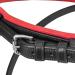 Sunride English Combined Bridle Hawaii - Soft Real Leather Adjustable & Anatomical with Reins (Full Size Black/Red) - Buy Online on SooperMarket.com