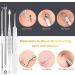Aibee 10pcs Blackhead Remover Set - Stainless Steel Comedone Squeezer & Pimple Tweezers for Facial & Acne Care - Best Blackhead Removal Tools - Buy Online on SooperMarket.com