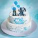 Baking Decorations 3D Baby Set in Blue Pack of 5 Heart Motifs & a Bear Sugar Figure as Sugar Decoration for Baking Cupcakes & Muffins Ideal for Baby Showers & Gender Reveal Parties - Buy Online on SooperMarket.com