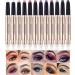 3 Pcs Eyeshadow Stick Set Reddhoon Shimmer Eye Brightener Stick Rotatable C-ream Eye Shadow Pencil Crayon Double Ended Eyeshadow Pencil with Soft Brush for Eye Makeup Set D - Buy Online on SooperMarket.com