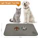 SINLAND Microfiber Pet Food Mat 21x32 - Super Absorbent, Anti-Slip Bowl Mat - Buy Online on SooperMarket.com