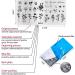 RUNRAYAY Nail Stamping Plates Set 6Pcs Nail Templates with Stamper & Scraper Nail Stamper Nail Art Plates Kits Template Plates Leaves Flowers Animal Holiday Design A + Tools - Buy Online on SooperMarket.com