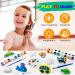 Tigerhu Arts and Crafts for Kids - 27 Painting Figurines with Paint, Pens, Brush, Palette, Magnets, Stickers - DIY Painting Kit for Ages 4-8 - Buy Online on SooperMarket.com