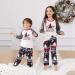 PatPat Family Matching Christmas Pajamas Set - Grey Tree Snowflake Print, Kids 4-5 Years - Buy Online on SooperMarket.com