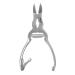 MILLY German Steel Professional Toenail Clippers for Thick and Hard Toenails - Heavy-Duty Hammer Forged Design (Silver) - Buy Online on SooperMarket.com