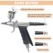 Uouteo 166TH Airbrush Trigger Gun with 0.3mm Needles, 7CC & 10CC Cup for Painting - Airbrush Kit - Buy Online on SooperMarket.com