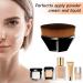 Multifunctional Black Foundation Makeup Brush for Flawless Liquid and Powder Cosmetics - Buy Online on SooperMarket.com