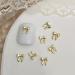 3D Metal Embellishments 20pcs Bowknot Decorations For Individual Styles 03 White K - Buy Online on SooperMarket.com