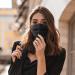 Assacalynn Disposable Face Masks 4 Layers - 2022 Upgrade, 50PCS Black Mask with White Inside - Breathable, Comfortable Flat Elastic Ear Bands - Pack of 50 - Buy Online on SooperMarket.com