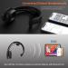LEVN Bluetooth Headset with AI Noise Cancelling & Mute Button | 60 Hrs Working Time | Trucker Wireless Headphones | Ideal for Home Office & Remote Work - Buy Online on SooperMarket.com