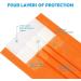 60PCS Disposable Face Mask Unisex Fashion Covering 4-Layer | Individually Sealed Skin-Friendly Breathable Comfort | 6 Solid Colors | Men Women - Buy Online on SooperMarket.com