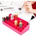 Alvinlite Lipstick Display Stand - 36 Space Pink Plastic Lipstick Organizer Rack for International Shipping - Buy Online on SooperMarket.com