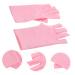 Mikinona UV NAIL GLOVES 1 Pair Nail Gloves Protective Gloves Nail Art Uv Gloves Nails Gel Nail Uv Gloves Gel for Nails Nail Fingerless Mittens Spandex Nail Polish Sun Protection Pink - Buy Online on SooperMarket.com