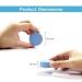 Maymom Solid Lids with Sealing Ring for Standard Bottles - Compatible with Medela, Ameda, Nuk, Playtex, Gerber, Lifefactory - 8pc Set (Blue) - Buy Online on SooperMarket.com