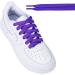 Dark Purple Flat Shoe Laces for Sneakers - 54 inch - 20 Colors Available | 1 Pair - Buy Online on SooperMarket.com