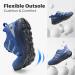 Fitville Extra Wide Running Shoes for Men - Comfortable Light Sports & Trekking Sneakers - Navy Skyline 47 EU - Buy Online on SooperMarket.com