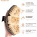 Animalon Careflex Root Brush - Natural Horse Brush with Hard Bristles Ergonomic Design Flexible Cardboard & Velcro Fastener - Premium Quality Care for Your Horse - Buy Online on SooperMarket.com