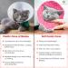 SunGrow Soft Cat Recovery Cone Collar for Easy Nail Cutting - Pink Polka (S 7.5-9 Neck) - Buy Online on SooperMarket.com