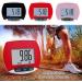 3D Walking Pedometer with Clip and Lanyard - Accurate Step Counter with Large Display in Black - Buy Online on SooperMarket.com