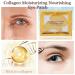 Eakroo 20 Pairs 24K Gold Collagen Lip & Eye Mask Set for Nourished Skin - Anti-Aging Eye Patches for Fine Lines, Dark Circles & Moisturizing - Buy Online on SooperMarket.com