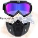 Anti-Fog Full Face Paintball Mask for Motorcycle, Cycling, Skiing - Colorful - Buy Online on SooperMarket.com