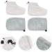 Beavorty 2 Pairs Gloves Wax Bath Foot Cover Paraffin Wax Booties Paraffin Treatments Cozies Hand and Foot Liners Wax Bath Mitts Disposable Foot Covers Paraffin Glove Short Boots Spa Grey - Buy Online on SooperMarket.com