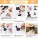 Jetczo Cat Feather Toys  Interactive Cat Toy with Super Suction Cup Detachable 6 PCS Feather Replacements with Bell  2 Wand Cat Spring Feather Toys for Indoor Cats Kitten Play Chase Exercise - Buy Online on SooperMarket.com