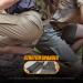 FREE SOLDIER Men's Cargo Shorts 32W x 12L Gray - Lightweight Quick Dry Hiking Tactical Shorts with Belt | Nylon Spandex Blend | Breathable & Durable - Buy Online on SooperMarket.com