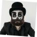 FOYTOKI 1 Set Beard Dress up Omfortable Eyebrow Faux Beard Prop Grey Santa Claus Beard False Mustache Plush - Buy Online on SooperMarket.com