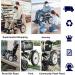 Wheelchair Front Wheel 2 Pieces Wheelchair Front Rubber Anti-Slip Wheelchair Front Wheels 10In Wheelchair Wheels Replacement Labor Saving Anti Tip - Buy Online on SooperMarket.com