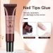 Vigcebit Gel Builder for Nails - UV Nail Glue Clear Hard Gel & Nail Extension Gel for DIY Nail Art & Manicure - Buy Online on SooperMarket.com
