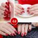 Mirror Nail Polish Metal Nail Varnish 6 Colors Chrome Nail Polish Set Metallic Mirror Effect Quick Drying Long Lasting Gold Silver Champagne Red Colorful Women Gift No UV - Buy Online on SooperMarket.com