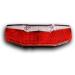 AXA Unisex Blueline 50 mm Rear Light - 93961495SC Red LED Compact 10x3x3cm Ideal for Safe Cycling - International Shipping Available - Buy Online on SooperMarket.com