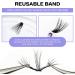 240PCS D Curl 12-16mm Individual Cluster Lashes Extensions for 3D Effect and DIY Eyelash Extensions - RR-12-16mm 3D Clusters+40D-0.07-D - Buy Online on SooperMarket.com