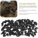 Tmishion Cat Nail Caps & Dog Paw Anti-Scratch Claw Protectors - 100 Soft Sleeves XS Cool Black Safe & Durable Pet Claw Covers - Buy Online on SooperMarket.com