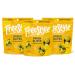 Freestyle Snacks Olive Snack Packs - Fresh Pitted Green Olives, Jumbo-Sized, Grown in Greece, All Natural, Non-GMO, Paleo, Sugar-Free, Keto Snacks, Low Calorie Snacks - Lemon Garlic, 4oz (3 Pack)