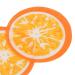10 Pieces Orange Pattern Face Mask Paper | DIY Cotton Facial Mask Leaves for Spa Skin Care | Moist Compress - Buy Online on SooperMarket.com