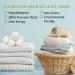 Extra Large Wool Dryer Balls - Set of 6 | Natural Fabric Softener Chemical Free Scented & Reusable - Buy Online on SooperMarket.com