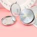 Cinderella High Heel Shoe Compact Mirror Favor 12PCS - Perfect Quinceanera/Sweet 16 Gift (Silver) - Buy Online on SooperMarket.com