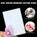 Sularpek 650 Pcs Nail Wipes Cotton Pads for Gel Polish Removal with Cuticle Pusher - Lint Free Nail Art Polish Remover - Buy Online on SooperMarket.com
