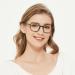 ZENOTTIC Blue Light Blocking Hexagonal Eyeglasses - Anti Blue Ray Computer Glasses for Men & Women - Stylish Tortoise Frames 2.5x - Buy Online on SooperMarket.com