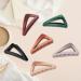 Hair Claw Clips Girls Women Nonslip French Matte Claw Clip for Thin Hair Curly Straight Long Hair - 6 Packs / Set 1 count (Pack of 1) - Buy Online on SooperMarket.com