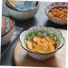 Zerodeko 6pcs Ceramic Saucer Mini Serving Dish Seasoning Bowl Dipping Sauce Plates para Mini Postres Small Ceramic Dish Seasoning Dish Sauce Bowl Dip Dishes Dipping Dish Ceramics re-usable - Buy Online on SooperMarket.com