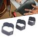 Crown-Shaped Leather Dance Tool Set - 3-Part Craft Punching Equipment | Alloyed Steel 1-Hole Hollow Punch - Buy Online on SooperMarket.com