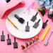 15-Piece Nail Magnet Tool Set for DIY Gel Polish Nail Art | Double-Ended Magnetic Pen, Plate, Stick | Magnet Wand Board for Professional Results - Buy Online on SooperMarket.com