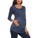 Love2Mi Maternity Short Sleeve Pregnancy T-Shirt XL Navy-l - Summer Tunic - Buy Online on SooperMarket.com