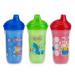Nuby Plastic Insulated No Spill Easy Sip Cup with Vari-Flo Valve Hard Spout Boy 9 Oz 3 Count