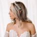 AW BRIDAL Crystal Silver Wedding Headband - Elegant Tiara Headpiece for Bride | Hair Accessories for Women - Buy Online on SooperMarket.com