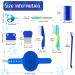 12-Piece Rabbit Grooming Kit: Nail Clipper, Trimmer, Hair Remover, Comb, Massage Brush, Toothbrush - Blue - Buy Online on SooperMarket.com